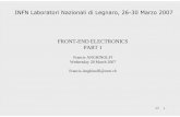 FRONT-END ELECTRONICS PART 1 - Istituto Nazionale di ...sirad.pd.infn.it/scuola_legnaro_2007/Presentazioni_pdf/08_Anghinolfi_Parte1.pdf · The photon is converted to a photoelectron