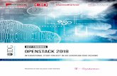 KEY FINDINGS OpenStack 2018 - Open Telekom CloudOpenStack community, and with the Open Telekom Cloud, we offer an attractive Public Cloud offering on the basis of OpenStack. Businesses