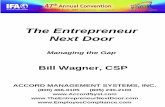 The Entrepreneur Next Door 1... Success, Belief in Competitive Strategy, Product and Service Improvement,