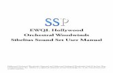 EWQL Hollywood Orchestral Woodwinds Sound Set User …static1.soundsetproject.com/downloads/manuals/EWQL...EWQL Hollywood Orchestral Woodwinds - Sibelius Sound Set User Manual | 8
