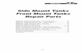 Side Mount Tanks Front Mount Tanks Repair Parts · Repair Parts 200/250 Gal. Side Mount Tank Plumbing (Threaded Fittings) W84200-114 - 1¼” Plumbing Kit (typical plumbing kit) 200/250EF
