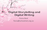 Digital Storytelling and Digital Writing · • Digital storytelling in the classroom • Explanation of digital writing • Digital writing in the classroom . Introducing myself