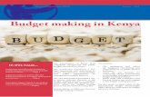 Budget making in Kenya · Budget making in Kenya. Page 2 Institutions and offices for budgetary ... preparing respective financial reports showing all assets, liabilities, income