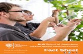 Fact Sheet - RHS · Fact Sheet . The RHS Level 4 Diploma in Horticultural Practice is a ... designed to test both horticultural and communication skills. L4 D w el 6 el 5 4 el 3 el