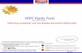 HDFC Equity Fund - Poweraxispoweraxis.com/.../pdf/HDFC_Equity_Fund_May_2015.pdf · HDFC Equity Fund – Adding value across cycles S&P BSE Sensex Levels ~4,000 ~5,000 ~10,000 ~20,000