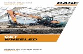 GET WHEELED - CNH Industrial · The WX wheeled excavators are designed to deliver a maximum of productivity and precision. The extra powerful hydraulics are managed by the Case Intelligent