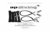 Medium Pressure and Convoluted Hose Shortening Instructions · AP Diving Medium Pressure and Convoluted Hose Shortening Instructions Page 4 of 38 1. Introduction 1.1 Reason for these