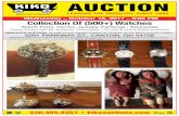 AUCTION · 2017-09-27 · POCKET & WRIST WATCHES – LOTS WATCH PARTS: Old pocket watches – hundreds of 1930s to present circa wrist watches incl. Rolex Air King Oyster Perpetual,