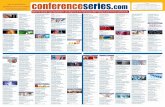conferenceseries. - PRWebww1.prweb.com/prfiles/2016/01/05/13158670/Global Medical Conferences.pdf · conferenceseries.com Alternative Healthcare Global Summit on Herbals Oct 26-27,