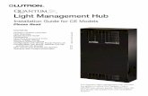 Light Management Hub - Lutron Electronics® Light Management Hub Notes • Ethernet wiring is considered PELV; do not run in the same conduit as mains voltage wiring. • Wiring distance
