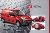 CITROËN VANS NEMO · business class. nemo is much more than a van. with adjustable seats, handy storage compartments and useful features, it’s a mobile extension of your office.