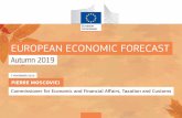 Key messages from the Autumn 2019 European Economic Forecast · European growth map 2020 Annual real GDP growth, % Downside risks remain prominent External risks - A further increase