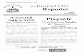 THE ROUND HILL REPORTER September 2015 Round Hill Reporter · THE ROUND HILL REPORTER September 2015 Printed for the Round Hill Society by The Round Hill Reporter Issue 61 September