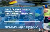 2020 EASTERN REGIONAL CHAMPIONSHIPS · Radio-Frequency Identification Tags RFID tags will be used at the 2020 Eastern Regional Championships. Excluding any extenuating circumstances,