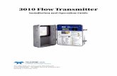 3010 Flow Transmitter - Teledyne ISCO...3010 Flow Transmitter Section 1 Introduction 1-2 1.2.1 Interfacing Equipment The 3010 is compatible with the following Teledyne Isco equipment: