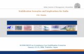 Stabilization Scenarios and Implications for IndiaFragmanted market. Stabilization Scenarios and Implications for India India: Population Projection High Medium Low 1000 1100 1200