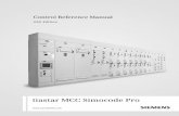 Control Reference Manual · 10. Reduced Voltage Soft Starter (3RW44 W/opt. ISO) 354 PROFIBUS Bit Operation Mode Selection ... The intent of this manual is to familiarize the reader