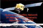 ALBANIAN Satellite Network Of Albanian Coordinative’s ...balgeos.cc.bas.bg/news/materials/Presentations/... · The objective of this activity was the connection of Albanian National