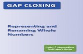 Gap ClosinG - EduGAINsedugains.ca/resources/LearningMaterials/GapClosing/... · (because you have to have 3 kinds of blocks, so you would have to add 3 numbers to get to 5. None of