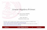 Linear’AlgebraPrimer’ - Stanford Computer Vision Labvision.stanford.edu/teaching/cs131_fall1516/lectures/cs131_linalg_review.pdfFei-Fei Li Linear Algebra Review Linear’AlgebraPrimer’