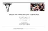 Liquidity Risk and the Structure of Financial Crisespages.stern.nyu.edu/~lpederse/papers/LiquidityRiskSlidesLHP.pdf · ¾ Housing bubble and burst ¾ Large losses in the levered financial