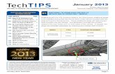 January 2013 - National Highway Traffic Safety Administration · January 2013 TechTIPS Page 3 15 2013 LEGACY / OUTBACK, NAVIGATION SYSTEM VOLUME ADJUSTMENT In the event you receive