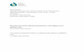 Påverkan av fysisk aktivitet på patienter med fatigue inom ...esh.diva-portal.org/smash/get/diva2:1211071/FULLTEXT01.pdf · findings of the literature review in relation to previous