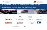 GERMAN - INDIAN COOPERATION DAYS...On- and offline capability ... Bajaj Auto Ltd. Bosch Automotive Citroën India Denso FANUC ... R&D staff of more than 100 employees specialized in
