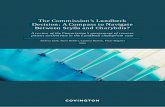 The Commission’s Lundbeck Decision: A Compass …/media/files/corporate/publications/...The Commission’s Lundbeck Decision: A Compass to Navigate Between Scylla and Charybdis?