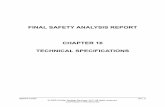 FINAL SAFETY ANALYSIS REPORT CHAPTER 16 TECHNICAL ... · The generic Technical Specifications and Bases in Chapter 16 of the U.S. EPR FSAR are not incorporated by reference in this