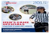 MEN’S GAME OFFICIALS - ULOAuloa.org/wp-content/uploads/2015/02/policies-procedures... · 2015-02-03 · MEN’S GAME OFFICIALS US Lacrosse National Headquarters 113 W. University