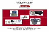 Air Dryer Catalog - Bepco Dryer Catalog 9.13.pdf · Seal & O’Ring Kit 103980 End Cover Maint Kit AD-4 103818 Replacement Purge Valve Kit 103818 Purge Valve Kit . AD-9 Part # End