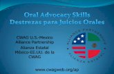 CWAG U.S.-Mexico Alliance Partnership Alianza Estatal CWAG ... · Centro de Atención - EL TESTIGO Y SU HISTORIA Lo que no se dice en el juicio no existe! Hacer los hechos vivir para