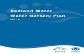 Redland Water Water Netserv Plan · wastewater services. RW owns, operates and maintains assets currently valued at around $724 million. This will grow with an additional $15 million