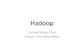 Hadoop - University of Wisconsin–Madisonpages.cs.wisc.edu/~akella/CS838/F12/notes/Hadoop-Yizheng.pdf · 2012-09-21 · Hadoop • What is Apache Hadoop – A framework (open‐source