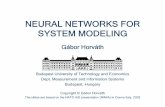 NEURAL NETWORKS FOR SYSTEM MODELING - IEEEewh.ieee.org/cmte/cis/mtsc/ieeecis/Gabor_Horvath.pdf · Neural Networks for System Modeling • Gábor Horváth, 2005 Budapest University