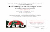 Training Extravaganza - Scouting EventPage | 2 This TrEx will offer over 75 training options in the Cub Scout & Scouts BSA Programs as well as courses that apply to all areas of Scouting: