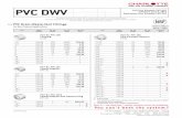 PVC DWV · Size UPC# No. Per No. Per List Price 611942-PalletEach Carton Size UPC# No. Per No. Per List Price 611942-PalletEach Carton 3 LIST PRICE SCHEDULE PVC-619 (F) Fabricated