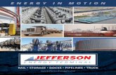 ENERGY IN MOTIONjeffenco.com/wp-content/uploads/2017/06/Jefferson-Energy-Brochure-Digital_062117.pdfCanadian conventional and unconventional (bitumen) crudes. The low API Canadian