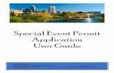 Special Event Permit Application User Guide...Special Event Permit Application User Guide City of Indianapolis Department of Business and Neighborhood Services phone: 317-327-4316