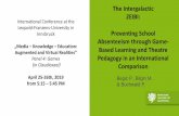 The Intergalactic ZEIBI: International Conference at the ... · The Intergalactic ZEIBI: Preventing School Absenteeism through Game-Based Learning and Theatre Pedagogy in an International