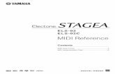 ELS-02/ELS-02C MIDI Reference · MIDI Data Format ELS-02/ELS-02C MIDI Reference 3 * Can be changed in the MIDI settings. ** Can be output when assigned to channel 4. 1.2 XG Mode Bn,