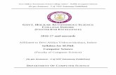 GOVT HOLKAR AUTONOMOUS SCIENCE COLLEGE INDORE (CENTER Govt. Holkar Autonomous Science College, Indore