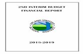 2ND INTERIM BUDGET FINANCIAL REPORT · 2019-09-25 · Upland Unified San Bernardino County 2018-19 Second Interim General Fund Unrestricted (Resources 0000-1999) Revenues, Expenditures,