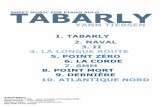 Yann Tiersen - Atlantique Nordsquareup.free.fr/Yann Tiersen -Tabarly(complete book for... · 2008-09-01 · II Allegro Transcribed by Idwer -  - Tabarly Musique de Yann Tiersen f