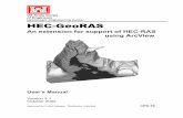 An extension for support of HEC-RAS using ArcView · 2013-04-02 · HEC-GeoRAS An extension for support of HEC-RAS using ArcView User’s Manual Version 3.1 October 2002 US Army Corps
