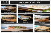 SANDWICHES - Simple Smart Food Barsimplesmartfood.com/.../2017/04/SIMPLE_SANDWICHES.pdf · 2017-05-17 · SANDWICHES Serrano Ham, Mozzarella, Tomato & Rocket. Turkey Ham, Gouda Cheese,