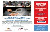 MONTGOMERY COUNTY YOUTHWWORKS SUMMER 2018 … · 2018-03-09 · – Cincinnati SCORE will be hosting . Small Business Dream to Reality – What It Takes. in Cincinnati. This workshop