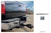 super duty · 2015 super duty ® ford.com super duty specifications Standard featureS Mechanical 97,500-mile tune-up interval 4 (gas engine) Battery saver Conventional spare tire/wheel/jack