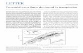 Terrestrial water fluxes dominated by transpirationjjgibson/mypdfs/nature11983.pdfTerrestrial water fluxes dominated by transpiration Scott Jasechko 1, Zachary D. Sharp , John J. Gibson2,3,